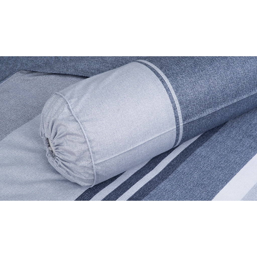 Bộ Chăn Ga Gối Hanvico Blue Sky DLS198, ga trải giường vải cotton cao cấp