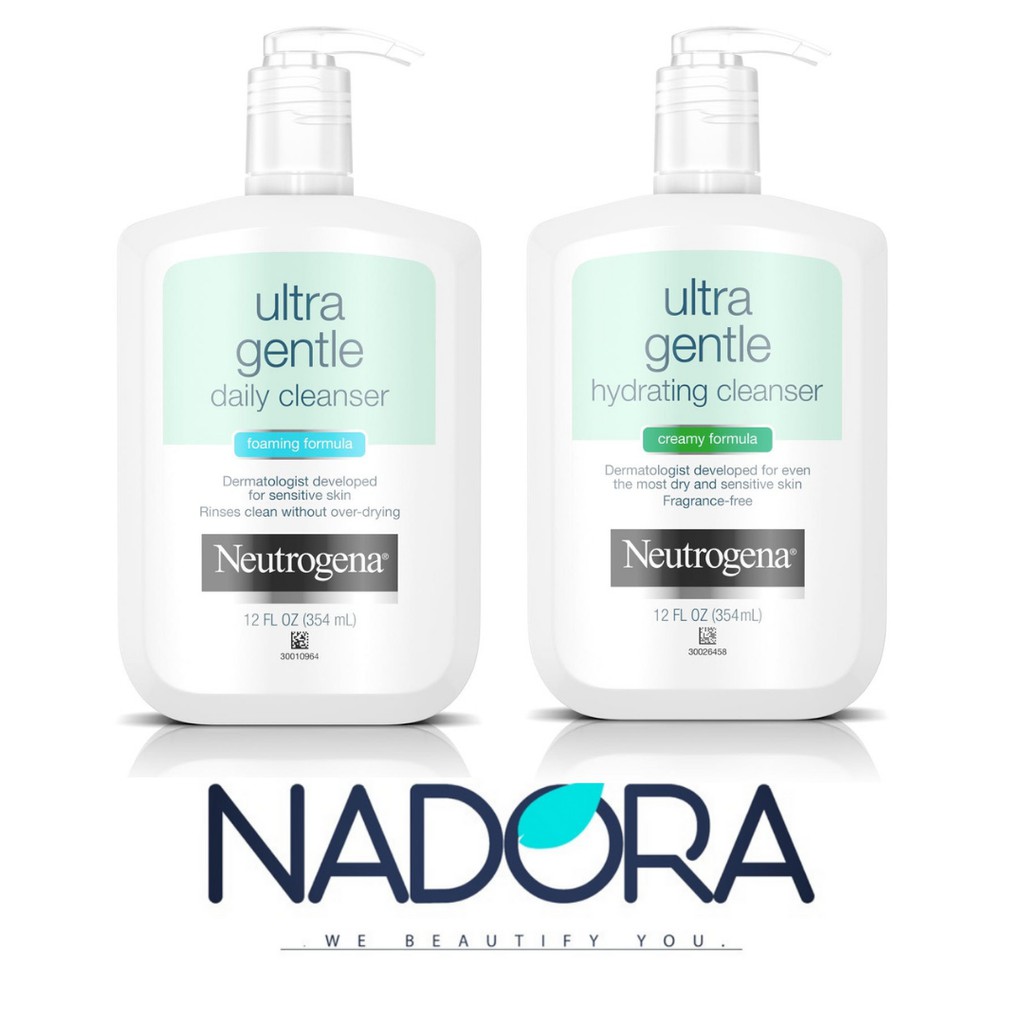 Sữa Rửa Mặt Nhẹ Dịu Dành Cho Da Nhạy Cảm- Neutrogena Ultra Gentle Cleanser