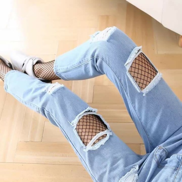Tất lưới cá tính (ib chọn size lưới)