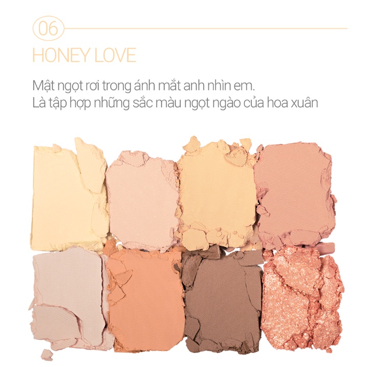 Bảng Màu Mắt BBia Final Shadow Palette Version 3 - Love Series (2 màu) 11g - Bbia Official Store | BigBuy360 - bigbuy360.vn