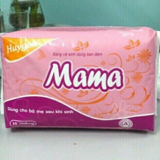 1 gói 12 miếng bvs mama cho mẹ sau sinh