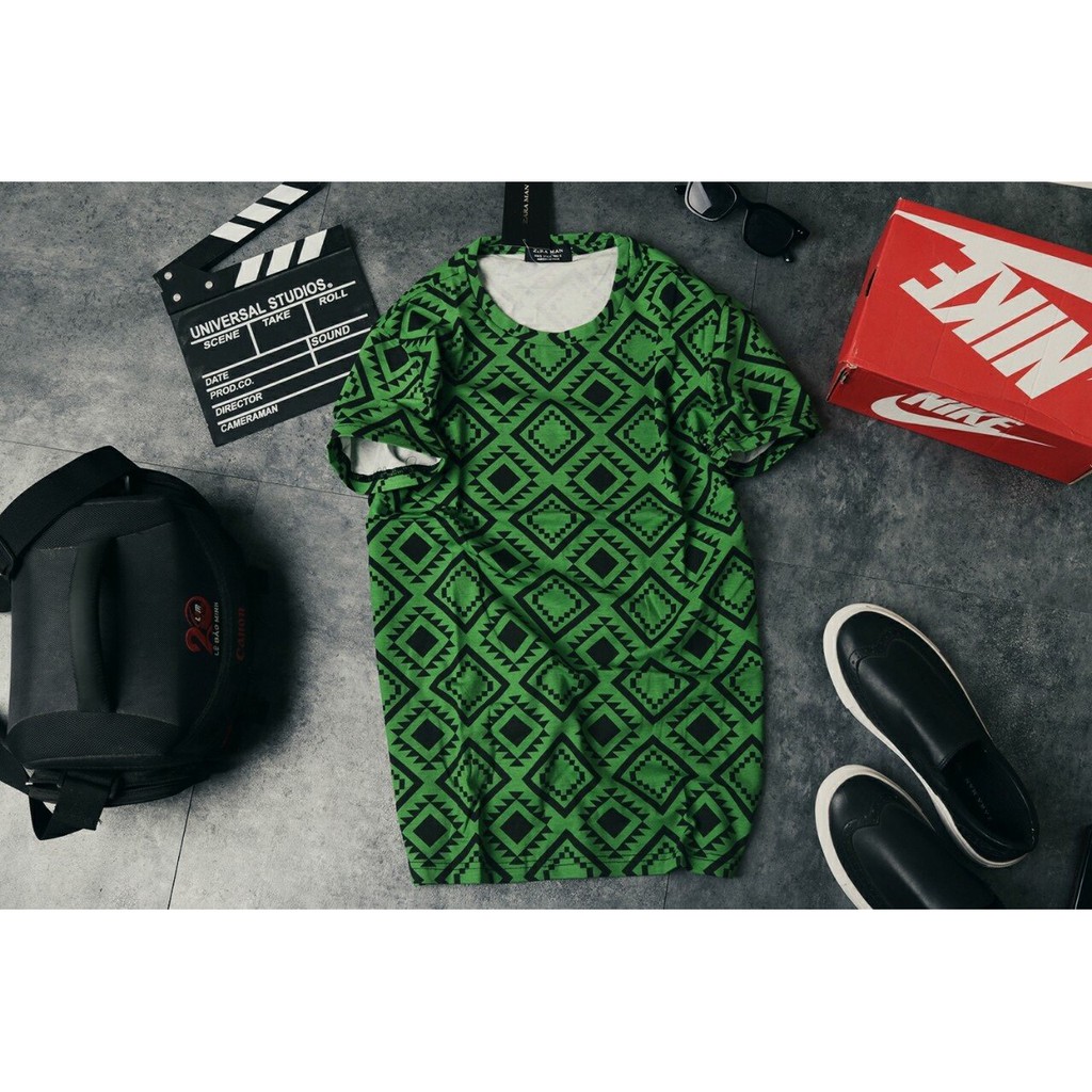 Áo phông nam Zara họa tiết cổ tròn hàng VNXK | BigBuy360 - bigbuy360.vn