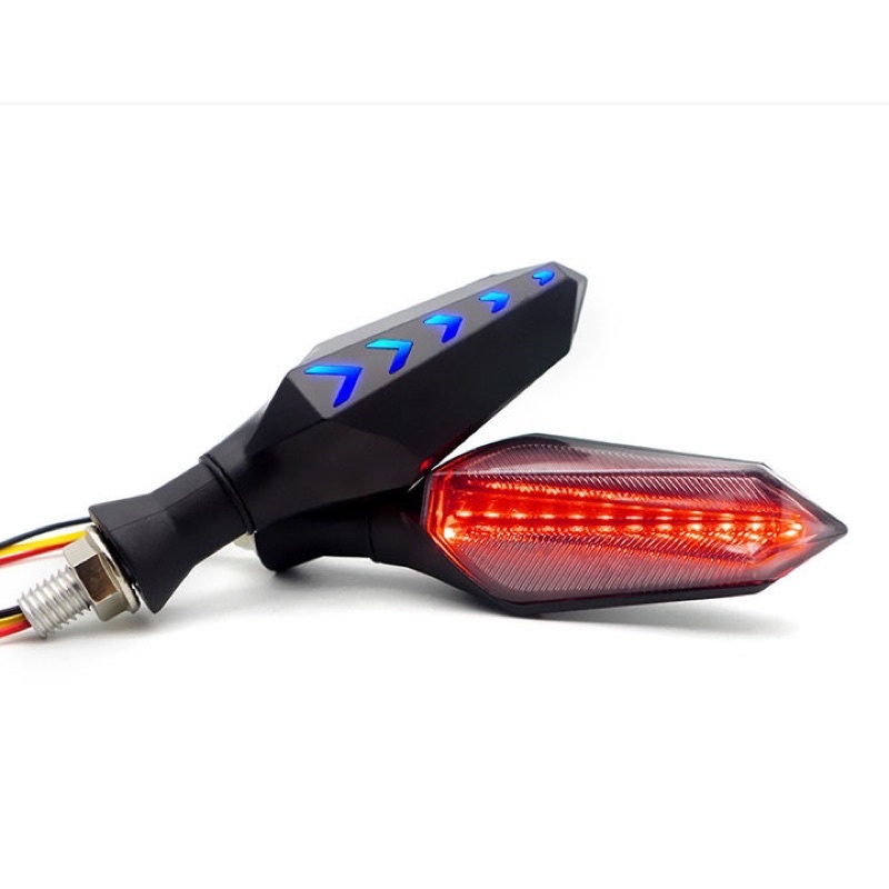 Xi nhan L17 2 mặt led gắn xe máy ( giá 1 đôi)