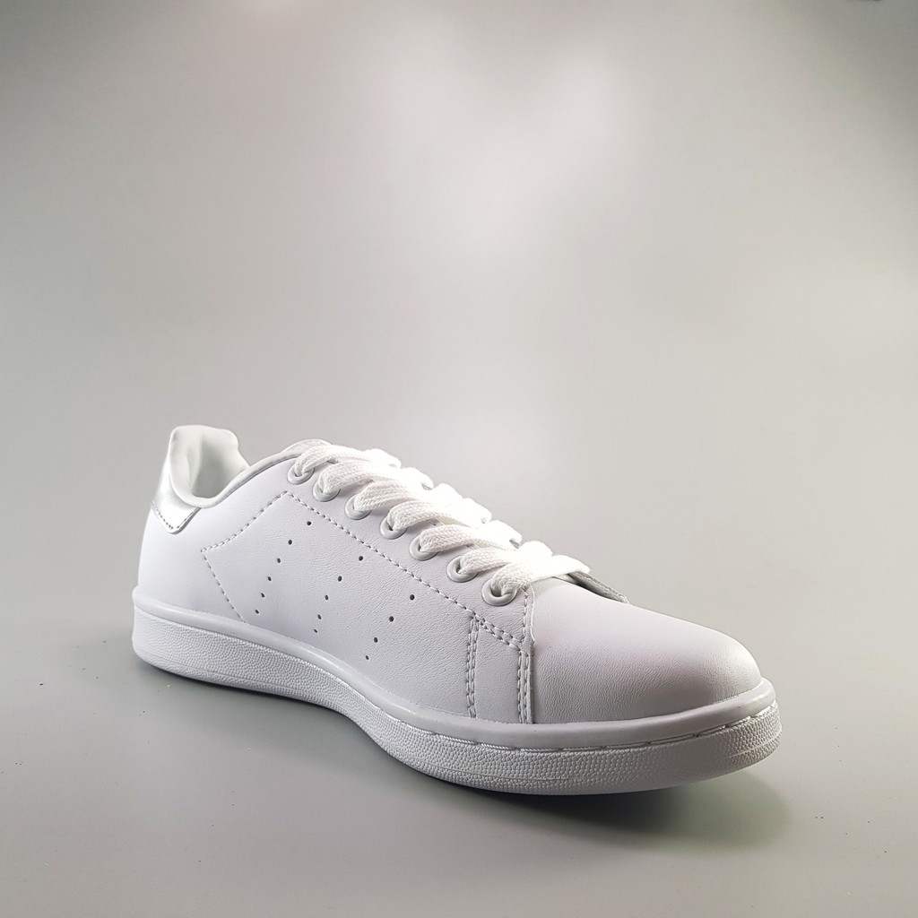 xa kho XẢ KHO THANH LÝ - RẺ Giày Sneaker Stan Smith White/Silver | Sale Rẻ | Có Sẵn 2020 . 2020 new hot * L : ; ;