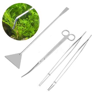 Bộ 4 dụng cụ dùng trồng cây thủy sinh cho bể cá tiện dụng