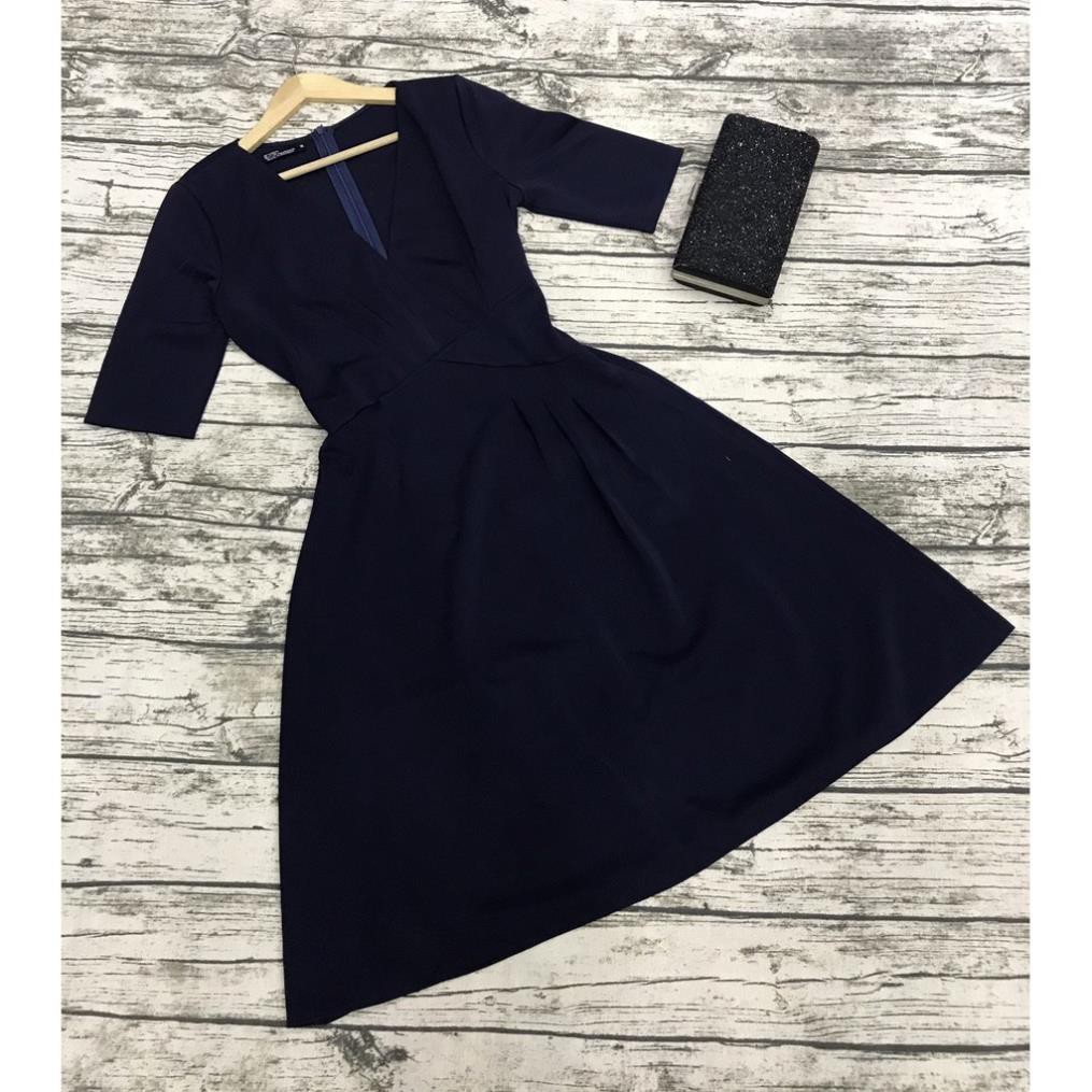 VÁY ĐẸP ĐẦM DÁNG XÒE| ĐẦM SANG CHẢNH| ĐẦM DÁNG XOÈ ĐẮP NGỰC XẾP LI | BigBuy360 - bigbuy360.vn