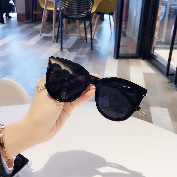 MẮT KÍNH THỜI TRANG UNISEX FORM TRÒN HTBX 59 ĐEN FULL SIÊU SANG CHẢNH | BigBuy360 - bigbuy360.vn