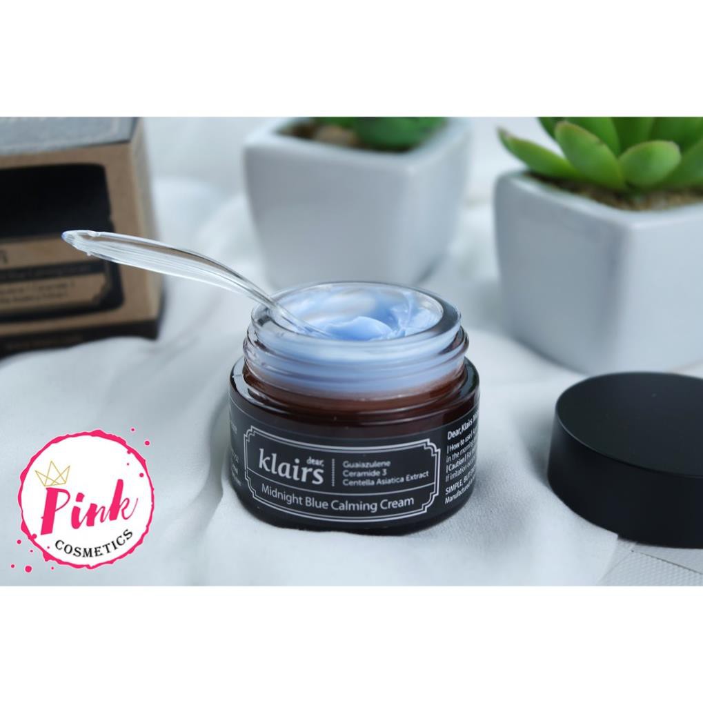 [AUTH] [LỌ KEM ĐEN] Kem Dưỡng Ẩm, Làm Dịu Da Ban Đêm Klairs 30ml Midnight Blue Calming Cream | BigBuy360 - bigbuy360.vn