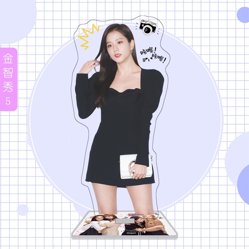 *Có-Sẵn* ẢNH STANDEE BLACKPINK JISOO TƯỢNG ACRYLIC