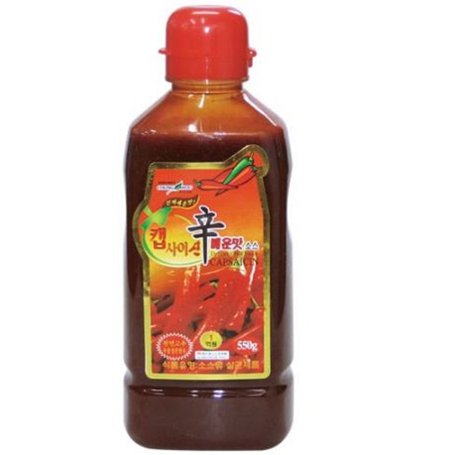 tinh dầu ớt Hàn Quốc chai 550lm