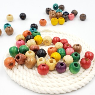 Hạt gỗ phụ kiện làm macrame