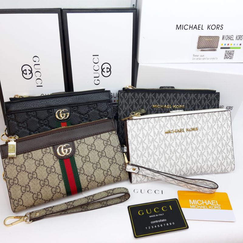 Ví 2 Dây Kéo Nhập Khẩu Cao Cấp HP + Hộp