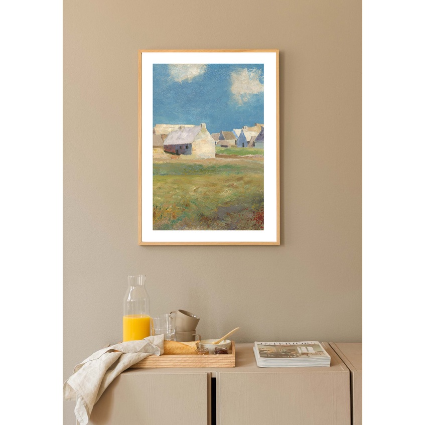 Set 5 tranh canvas treo tường trang trí phòng khách NEWFA2