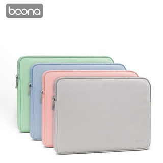 baona/ RT Túi đựng máy tính xách tay da mềm chống thấm nước thích hợp cho Matebook Air Pro 11/ 12/ 13/ 14/ 15.6 inch