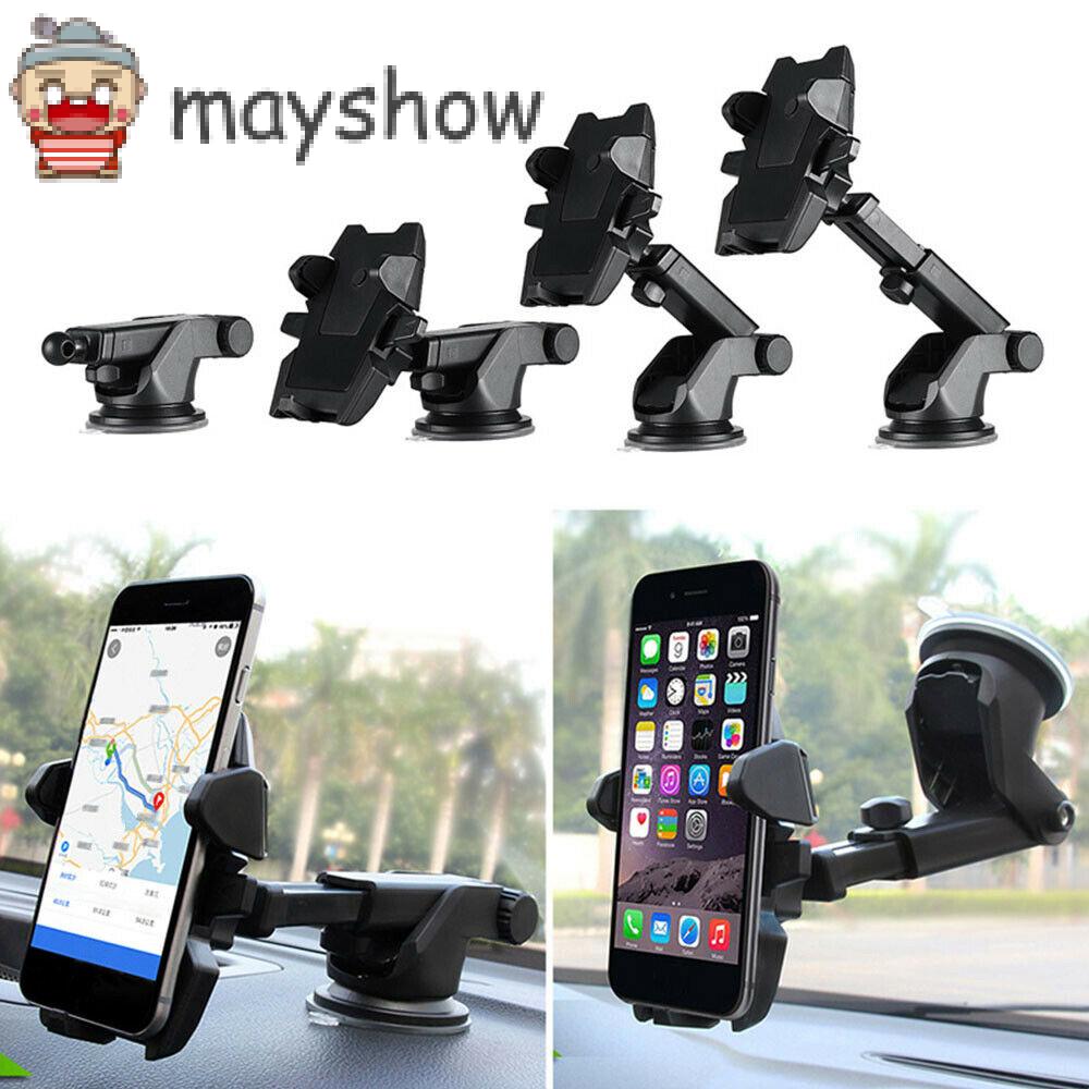 MAYSHOW Hot Selling Mobile Phone Stand Suction Mount 360° Rotate Car Phone Holder Window GPS Stand Windscreen Dashboard Universal