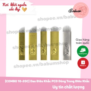 Dao điêu khắc PCD dùng trong điêu khắc, phẩy sợi chân mày, dao điêu khắc bằng thép chắc chắn, nhiều phân loại
