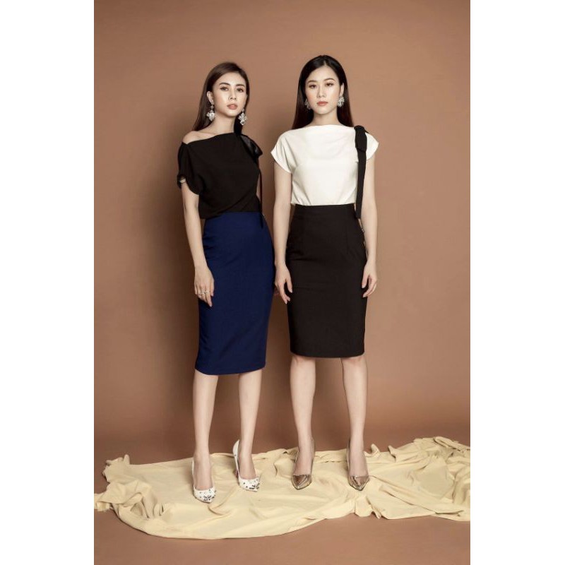 Chân váy bút chì dài Homieyl cao cấp, chân váy công sở nữ màu đen dài xẻ sau - A8629 | BigBuy360 - bigbuy360.vn