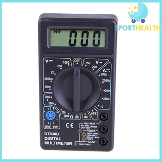 Đồng hồ đo vạn năng dt-830b ac / dc 750 / 1000v kèm phụ kiện
