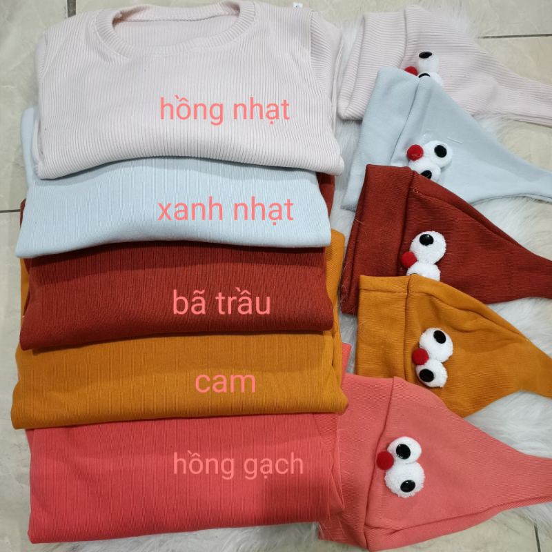 Bộ mũ mắt cực cute cho bé