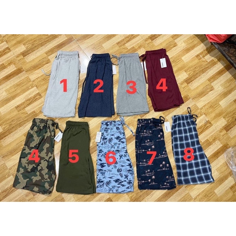 quần ngố cotton nam
