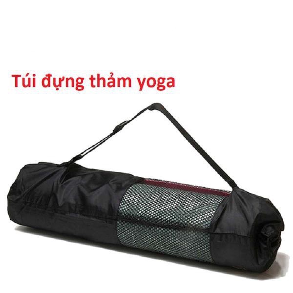 Thảm Tập Yoga, Gym, Fitness  Cao Cấp TPE Chống Trơn Trượt Có Túi Đựng