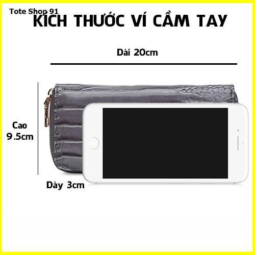 Ví Da Nữ Dài, Bóp Cầm Tay Thời Trang Đẹp, Giá Rẻ (Tote shop 91)