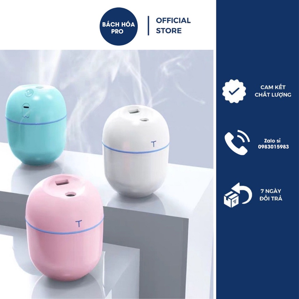 Máy Xông Tinh Dầu Chữ T Cho Phòng Ngủ Và Trên Xe Hơi Thiết Kế Phun Sương Tỏa Hương Đuổi Muỗi & Côn Trùng
