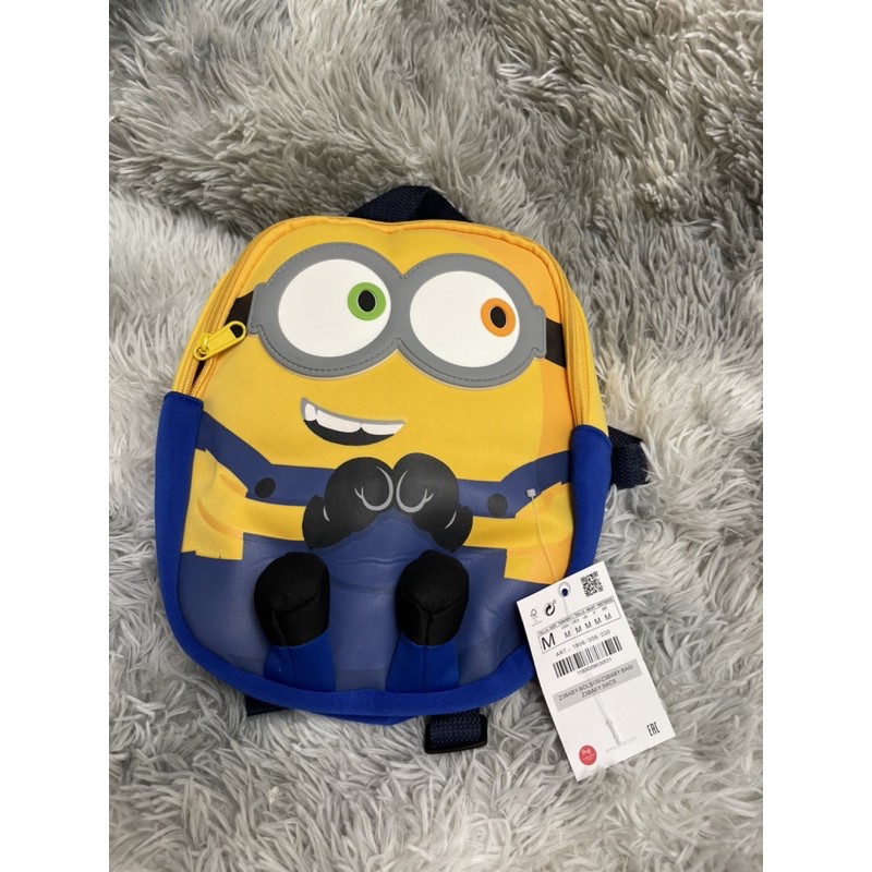 BALO MINIONS VÀNG CUTE CHO BÉ MẪU GIÁO BALO ZA