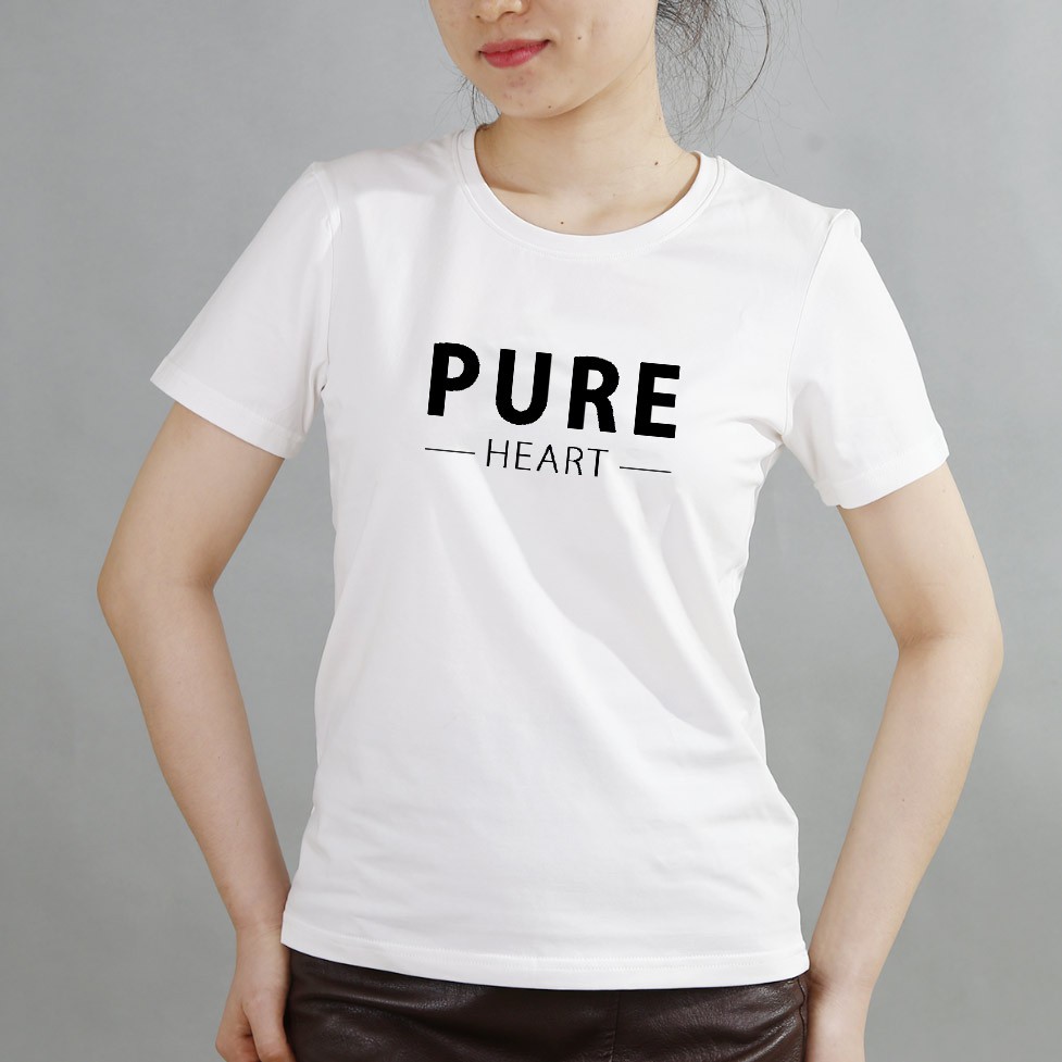 Áo thun nữ TOLI cổ tròn in độc quyền, 100% cotton 4 chiều mềm mịn, co dãn, form suông cơ bản