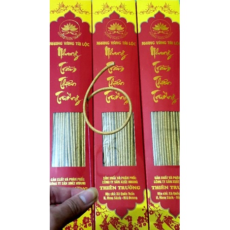 Nhang Tàn Vàng Ánh Kim Tài Lộc Thờ Thần Tài Hiệu Thiên Trường