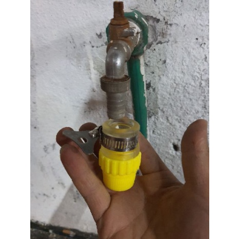 Đầu vặn khóa nối nhanh dây mềm 12 - 14mm dùng cho máy rửa xe hoặc tưới cây