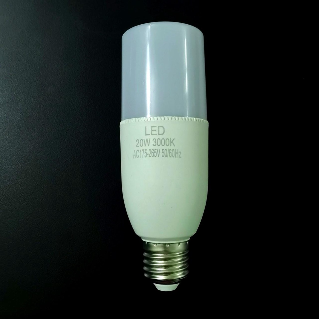 GIÁ SỈ  Đèn Led Trụ 20w Chuôi E27 ÁNH SÁNG VÀNG Nhỏ Gọn, Tiện Lợi Sử Dụng Gia Đình, Đèn Studio Gắn Softbox 4 Chuôi