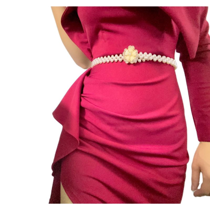 💖Đai váy kết Ngọc đính đá đẹp mê li🎀Bảng ngọc 2cm💰