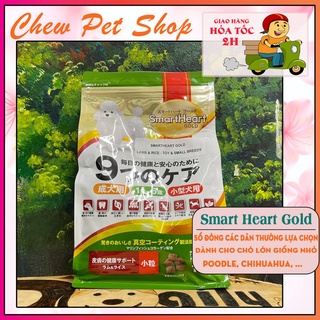 Thức ăn dạng hạt Smartheart Gold gói 1kg - Loại cho chó cỡ nhỏ, Poodle, Fox, ...
