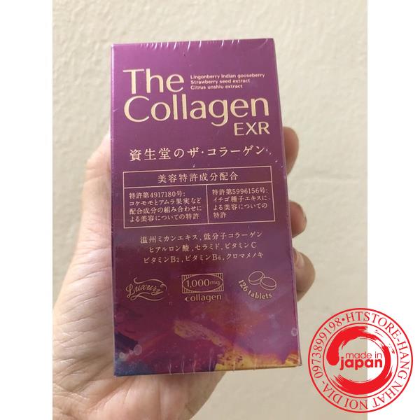 Hộp đựng 126 viên the collagen exr Nhật bản