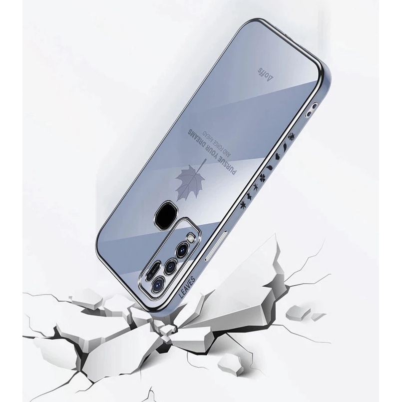 Ốp điện thoại mềm họa tiết lá phong cho Vivo 1935 1938 1915 1901 1906 1904 1902 1814 1815 1816 1817 1811 1820