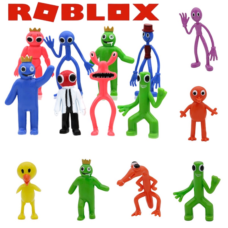 【Ready Stock】Roblox Rainbow Friends Figure Toy Model Decoration Handmade Doll Kids Gifts