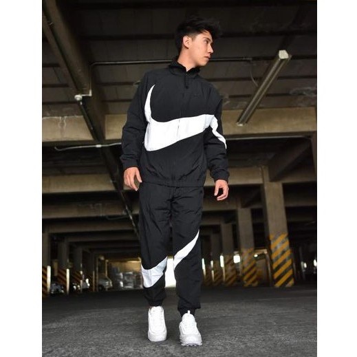 Quần Dài Thể Thao Unisex Nam Nữ NK Sportswear Woven Pant Black - AR9895-010