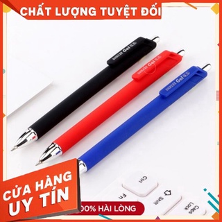 Bút Gel Bấm 0.5mm Vỏ Nhám Cao Cấp BAOKE PC1902 Combo 3/6/9/12