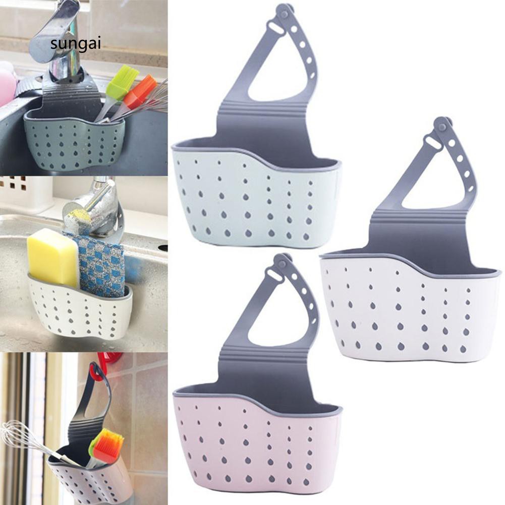 Giá đỡ thoát nước đựng xốp rửa chén đa năng tiện dụng cho nhà bếp | BigBuy360 - bigbuy360.vn
