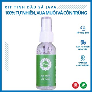 Tinh dầu xua muỗi sả java 50ml – om fountain