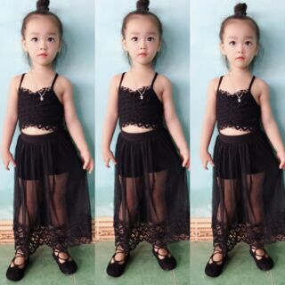 Maxi 2 dây phối ren