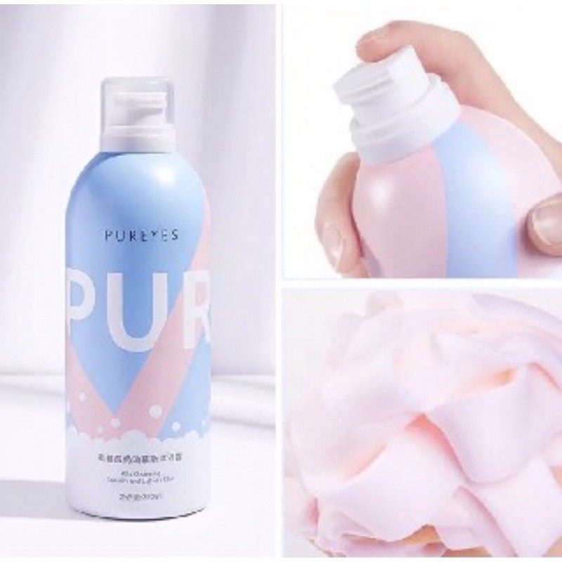 Sữa tắm tạo bọt làm trắng da Pureyes 350ml (được chọn màu) | BigBuy360 - bigbuy360.vn