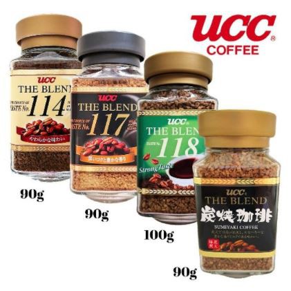 Ucc The Blend 114 117 118 Sumiyaki Special Blend Instant Coffee 100g 90g Ready Stock
