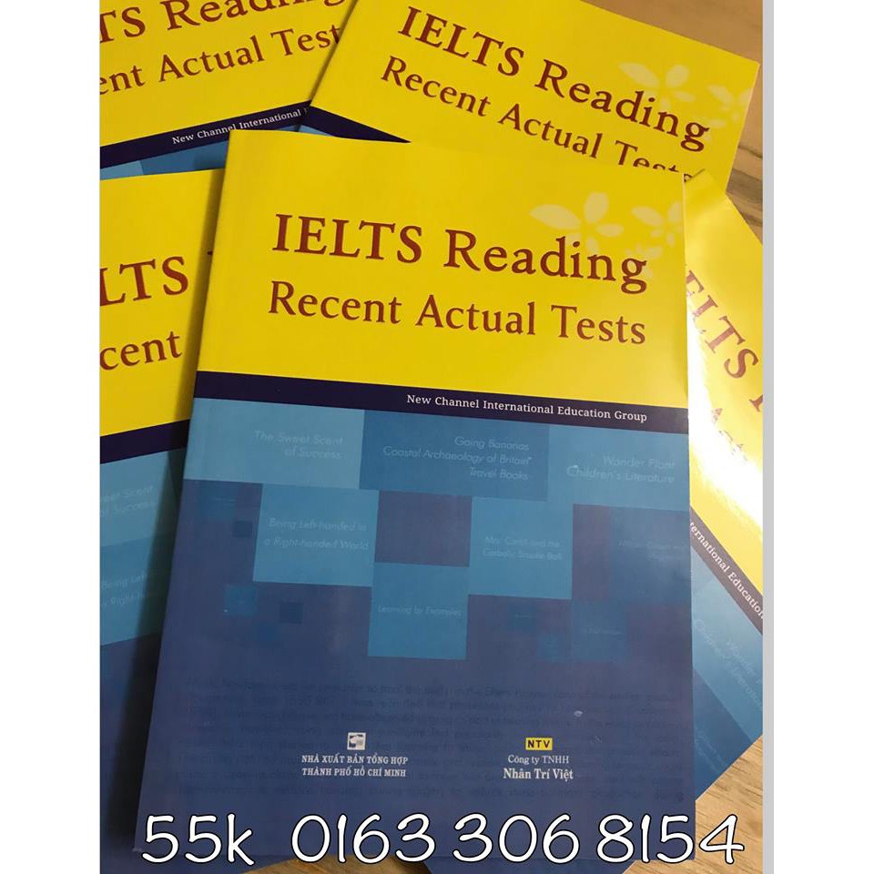 IELTS Reading Recent Actual Tests