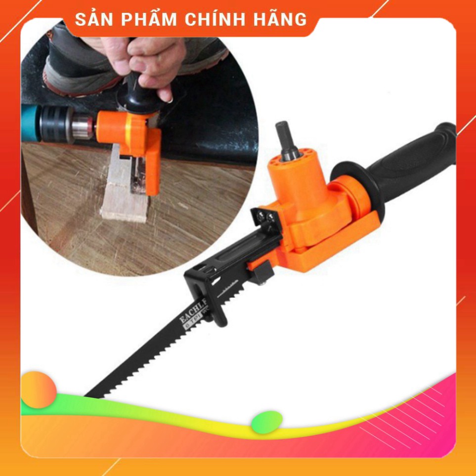 Bộ chuyển đổi máy khoan thành máy cưa kiếm mini Giá ưu đãi