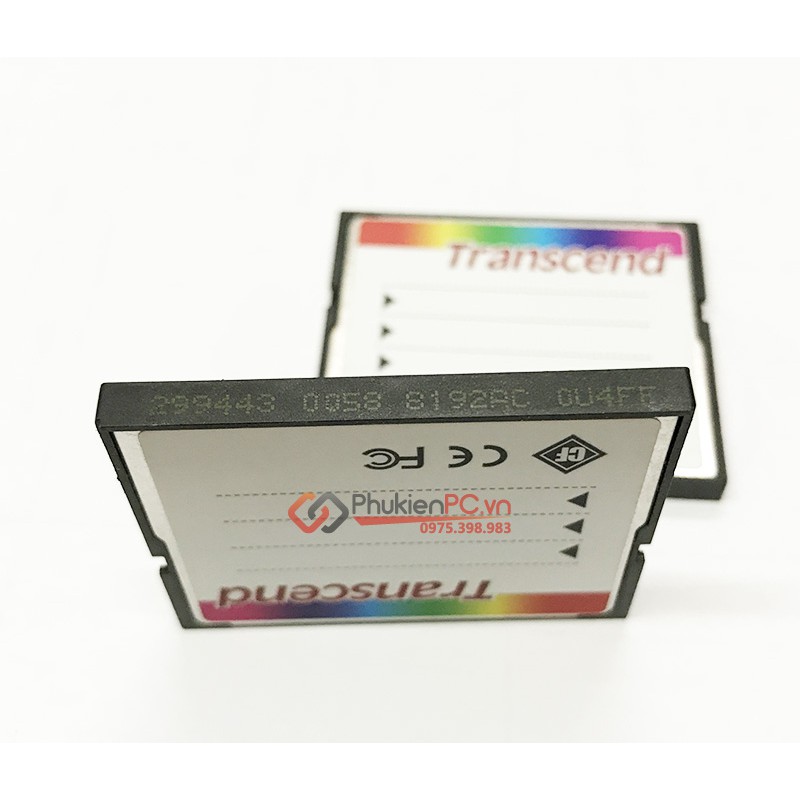 Thẻ nhớ CF card Transcend công nghiệp industrial 1GB