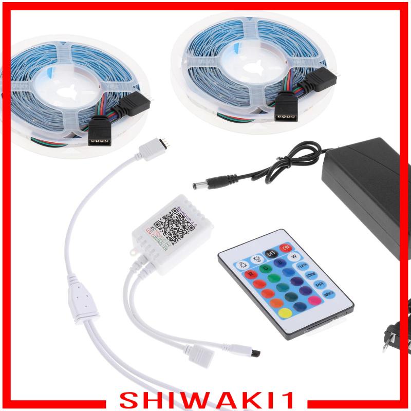 Dây Đèn Led Shiwaki1 24 Nút Bấm Điều Khiển Từ Xa Chống Thấm Nước Thay Đổi Màu Sắc Cho Tv / Quán Bar