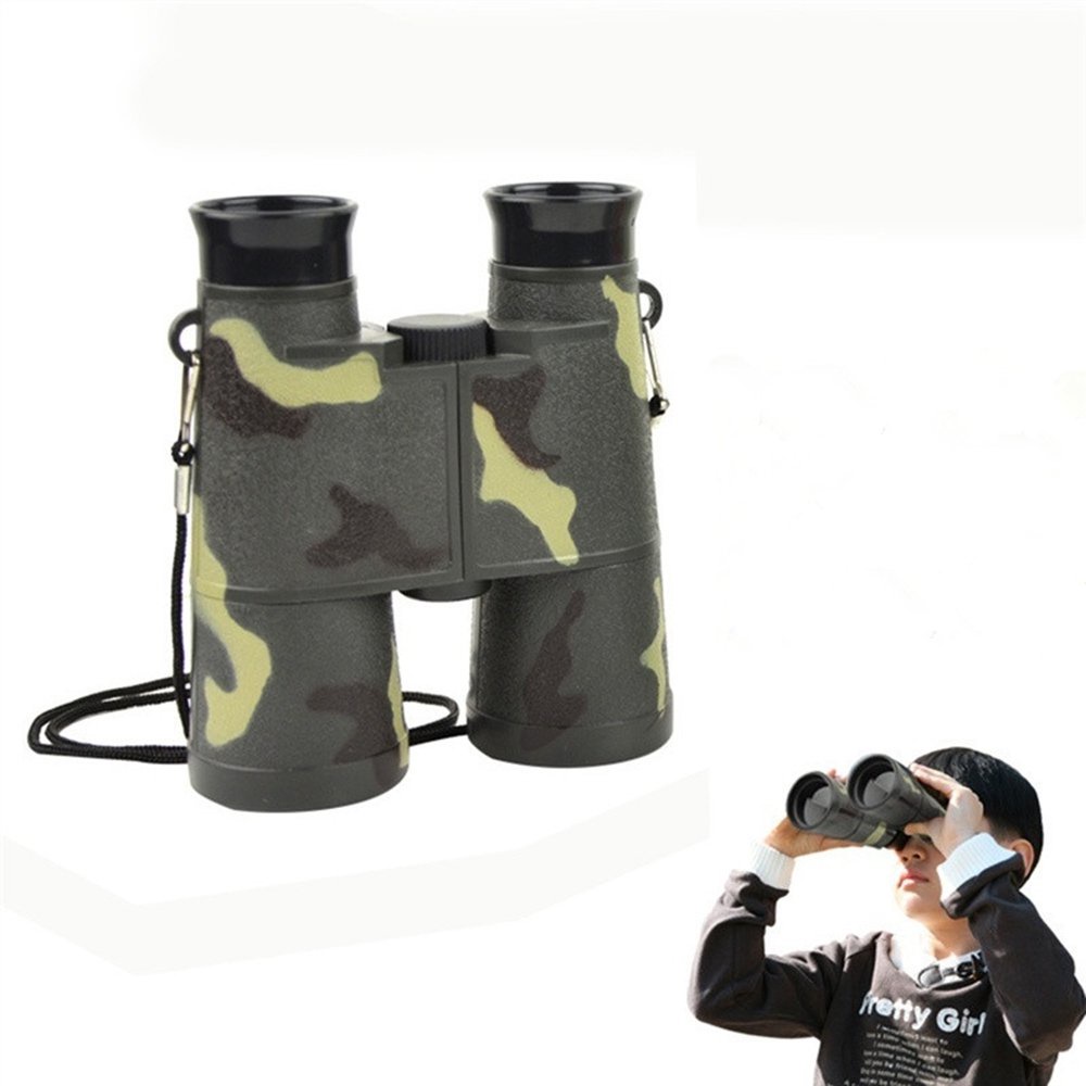 Ống Nhòm Đồ Chơi 6x Họa Tiết Rằn Ri 35mm Dành Cho Bé