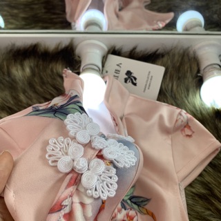 [Să~n] Ảnh thật - Sườn xám hoa tay con basic size SML.